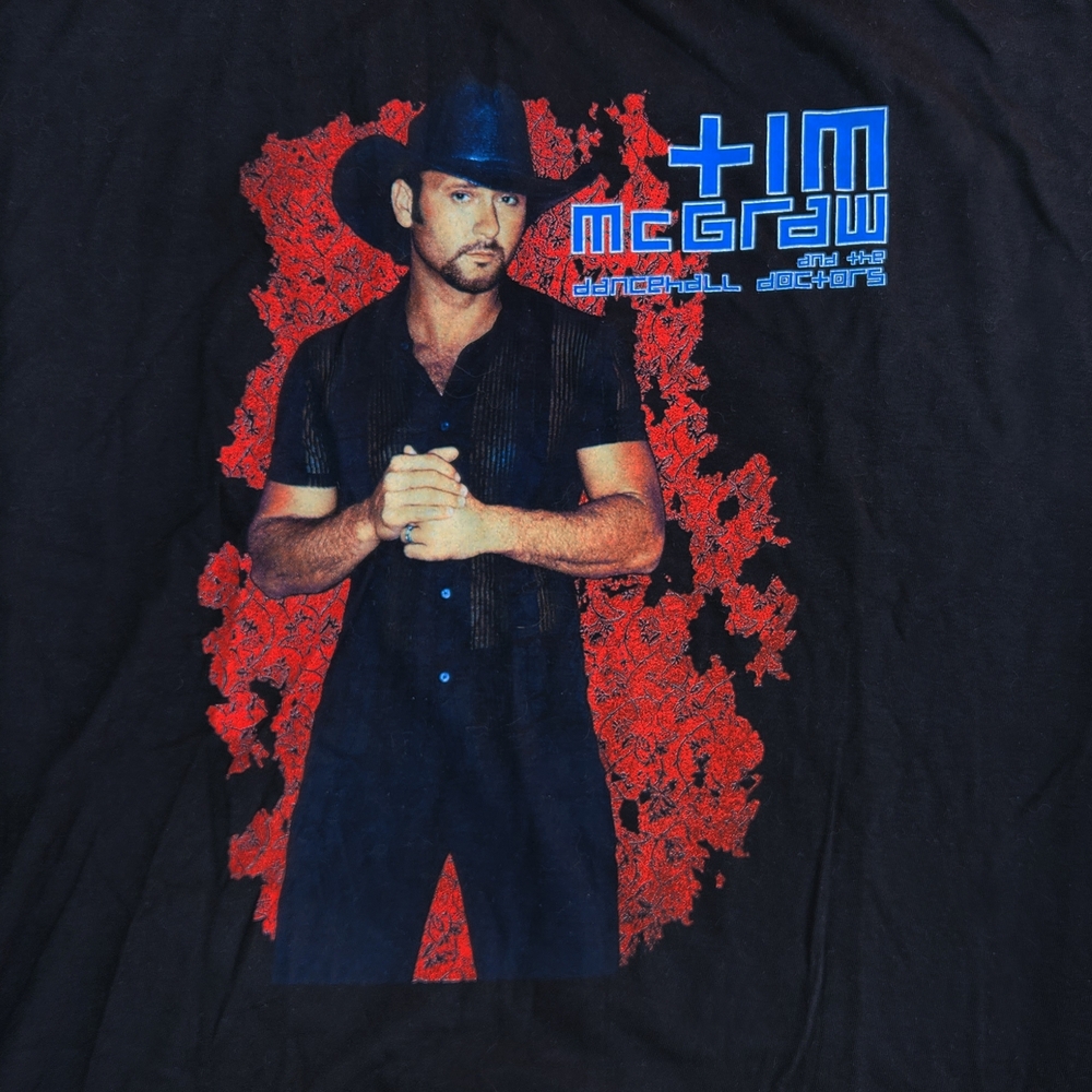 Vintage Y2K Tim McGraw And The Dancehall Doctors Shirt